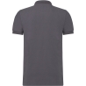 Polo Stretch Homme Russell Gris – Coupe Slim 210 g/m² – vue 2