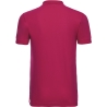 Polo Stretch Slim Homme Fuchsia Russell – 210 g/m² – vue 2