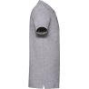Polo Stretch Homme Russell Gris Light Oxford – Coupe Slim – vue 3