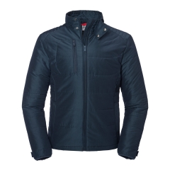 Veste Cross Russell Marine – Isolation thermique personnalisée