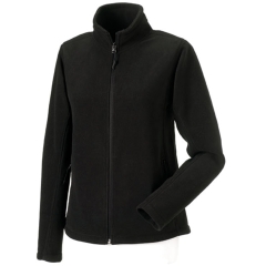 Veste polaire femme Full Zip Noir 320 g/m² – Russell