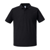 Polo noir homme Authentic Eco 180 g/m² – Russell