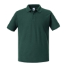 Polo homme Authentic Eco Vert Bouteille Russell 180 g/m²