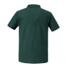 Polo homme Authentic Eco Vert Bouteille Russell 180 g/m² – vue 2