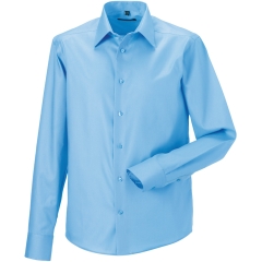 Chemise homme manches longues Non Iron Russell – Vif ciel (RU958M)
