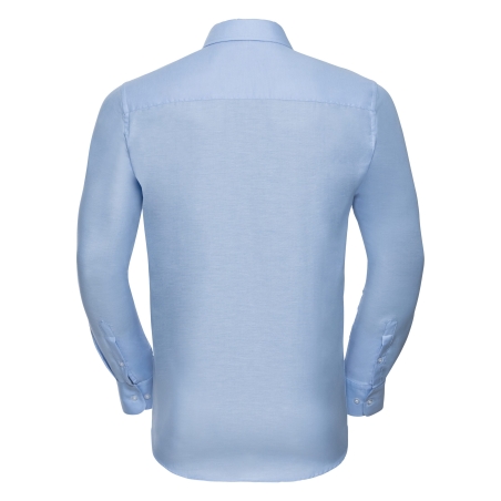 Chemise Oxford Manches Longues Homme Russell – Bleu – vue 2