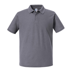 Polo homme Russell Authentic Eco Gris (Convoy Grey) 180 g/m²