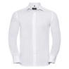 Chemise Oxford Manches Longues Russell Blanc Homme