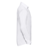 Chemise Oxford Manches Longues Russell Blanc Homme – vue 3