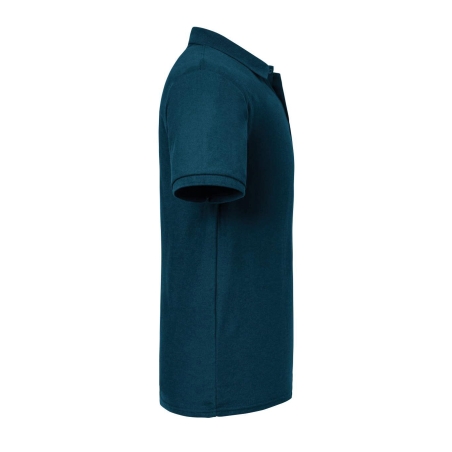 Polo homme Authentic Eco Bleu (Petrol Blue) – Russell – vue 3
