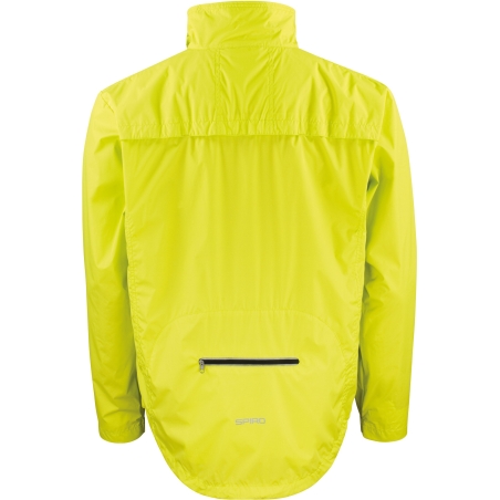 Veste zippée Crosslite Vert lime – Spiro | Légère & déperlante – vue 2