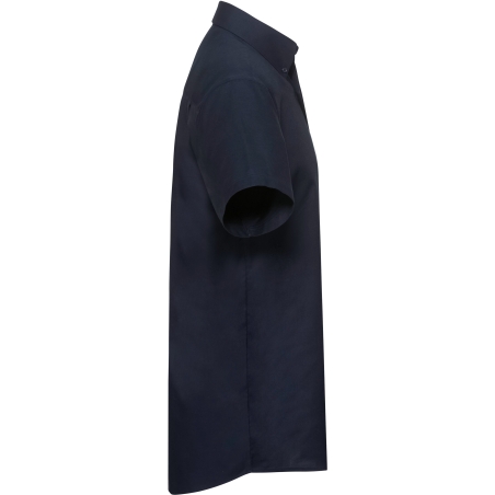 Chemise homme manches courtes Oxford Marine Russell Collection – vue 3