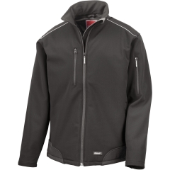Veste de travail softshell Ripstop Cordura® Noir – Result