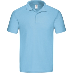 Polo Homme Original Fruit of the Loom – Coloris Bleu ciel
