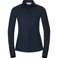 Chemise femme manches longues Ultimate Stretch Marine – Russell