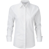 Chemise Femme Manches Longues Stretch Blanc – Russell