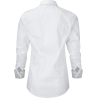 Chemise Femme Manches Longues Stretch Blanc – Russell – vue 2