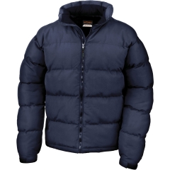 Doudoune de travail homme Result Holkham Marine – veste hiver