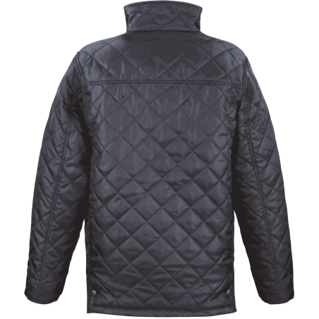 Veste Cheltenham Matelassée Noire Result – Coupe-Vent & Imperméable – vue 2
