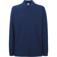 Polo manches longues Premium Marine Fruit of the Loom (SC63310)