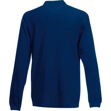 Polo manches longues Premium Marine Fruit of the Loom (SC63310) – vue 2