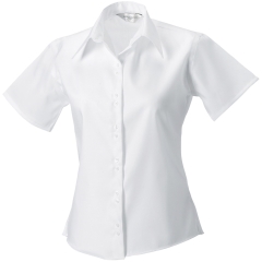 Chemise femme manches courtes Non Iron Blanc – Russell