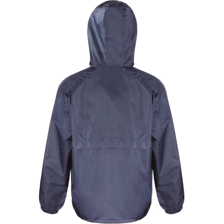 Coupe-vent doublé filet Noir Result – Veste légère zippée – vue 2
