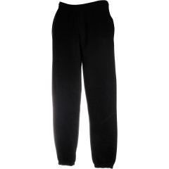 Pantalon de jogging de travail noir élastiqué Fruit of the Loom