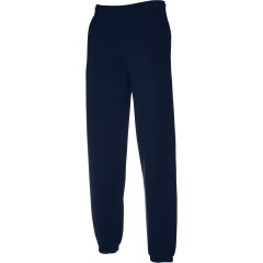 Pantalon de jogging élastiqué Deep Navy Fruit of the Loom