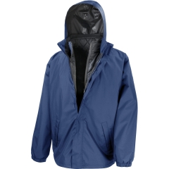 Parka 3 en 1 Core Result Marine – Veste de Travail Imperméable
