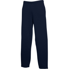 Pantalon de jogging bas droit Marine Fruit of the Loom