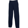 Pantalon de jogging bas droit Marine Fruit of the Loom