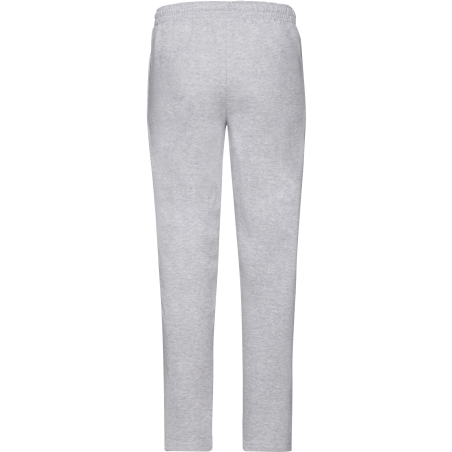 Pantalon de jogging bas droit Gris chiné Fruit of the Loom – vue 2