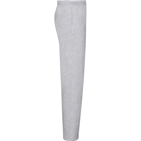 Pantalon de jogging bas droit Gris chiné Fruit of the Loom – vue 3