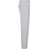 Pantalon de jogging bas droit Gris chiné Fruit of the Loom – vue 3