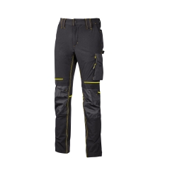 Pantalon de travail Atom Slim femme Noir – U-Power