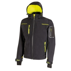 Veste Softshell Space Homme Noir – U-Power