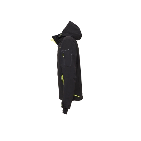 Veste Softshell Space Homme Noir – U-Power – vue 3