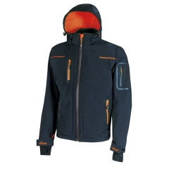 Veste softshell homme Space U-Power – Bleu (Deep Blue)