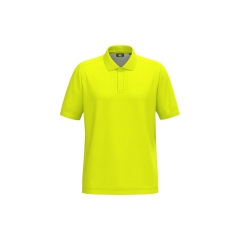 Polo Jaune Fluo Haute Visibilité Écoresponsable WK. Designed To Work