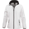Veste Softshell Femme Result Printable – Noir / Blanc