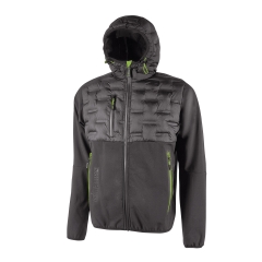 Veste hybride Spock homme Gris (Asphalt Grey) – U-Power