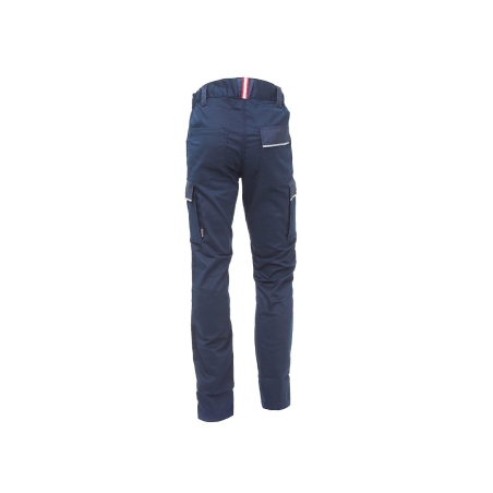 Pantalon cargo Crazy Westlake Blue U-Power – Coupe Slim – vue 2