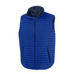 Bodywarmer THERMOQUILT recyclé Result – Bleu Royal / Marine