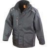 Parka de travail Result Workguard Vostex Noir – Coupe Large – vue 2