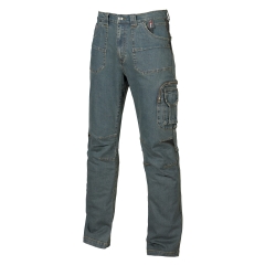 Pantalon de travail jeans bleu Jean Traffic – U-Power
