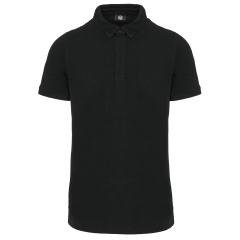 Polo Noir Homme Manches Courtes WK. Designed To Work