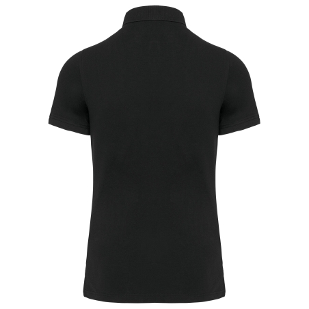 Polo Noir Homme Manches Courtes WK. Designed To Work – vue 2