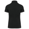 Polo Noir Homme Manches Courtes WK. Designed To Work – vue 2