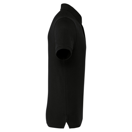 Polo Noir Homme Manches Courtes WK. Designed To Work – vue 3